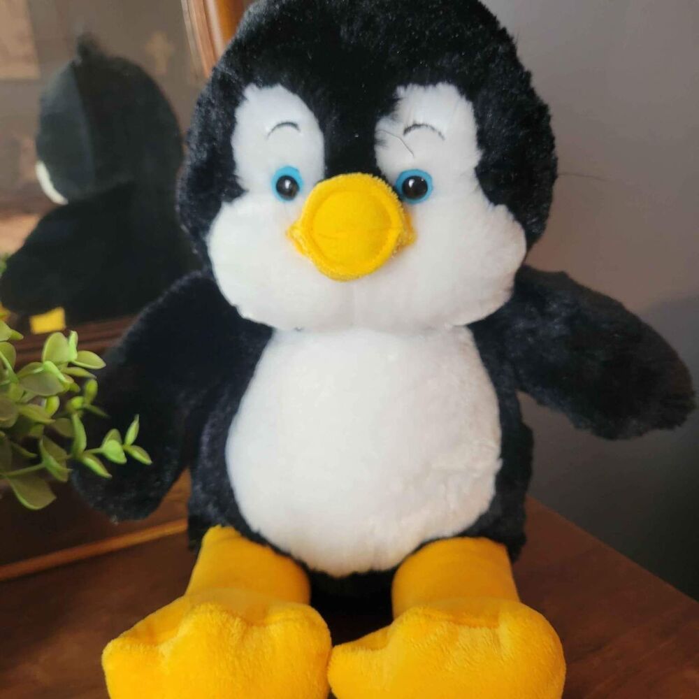 17" Build-A-Bear Penguin Blue Eyes